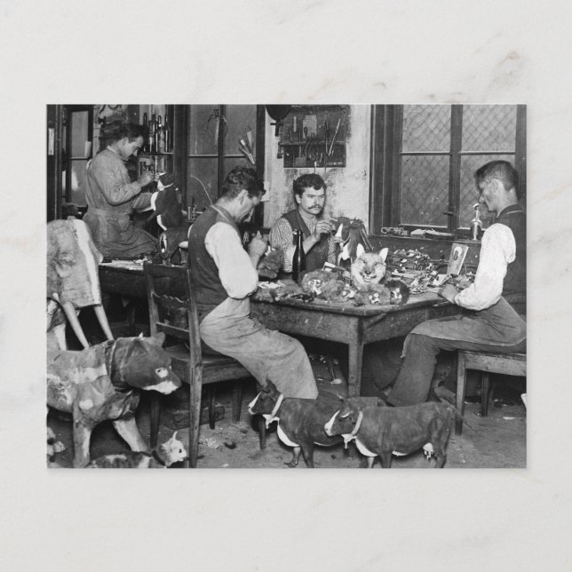 Postal Fabricantes de juguetes alemanes, a principios del (Anverso)