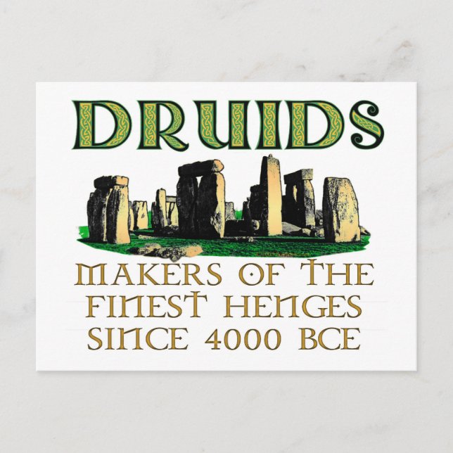 Postal Fabricantes de los mejores henges (Anverso)