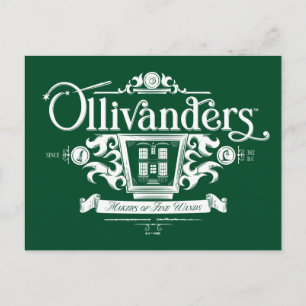 Postal Fabricantes OLIVANDERS™ de varas finas