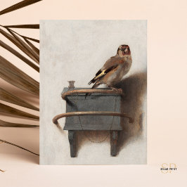 Postal Fabritius The Goldfinch Paintart Print
