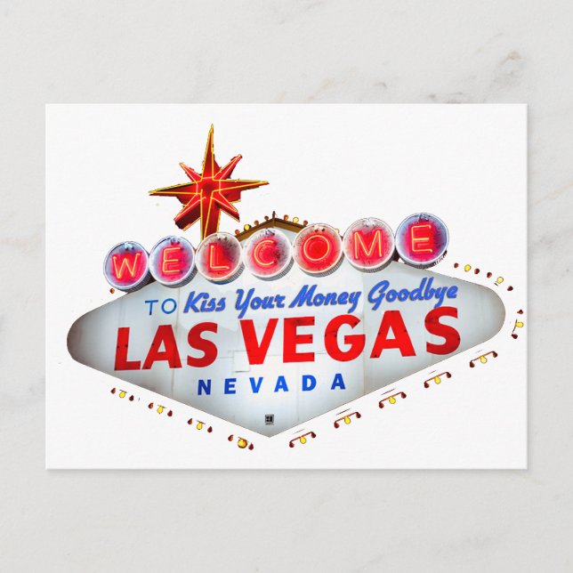 Postal Fabulosas Las Vegas (Anverso)