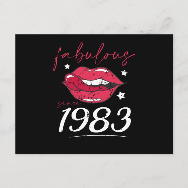 Postal Fabuloso desde 1983 (Anverso)