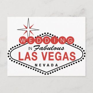 Postal Fabuloso Personalizable de plantilla Boda de Las V