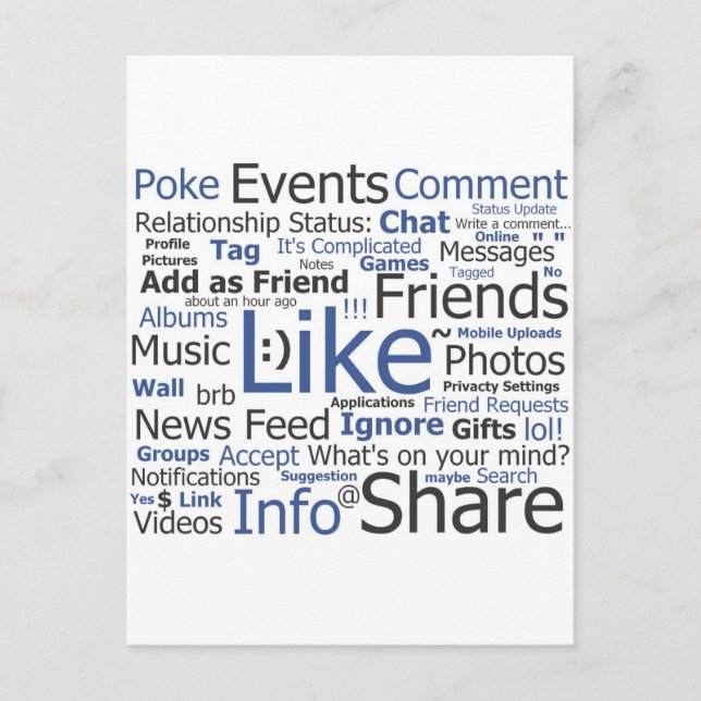 Postal Facebook (Anverso)