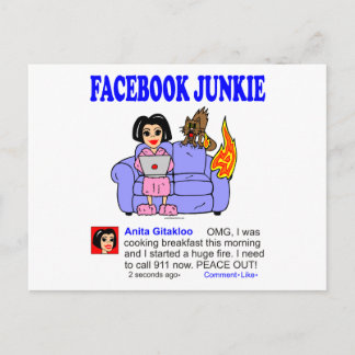 POSTAL FACEBOOK JUNKIE