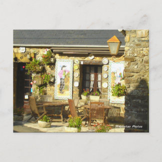 Postal Fachada crêperie BRETAGNE FRANCE