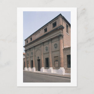 Postal Fachada del Teatro Accademico (foto)