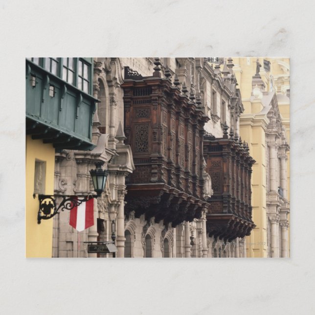 Postal Fachadas (Anverso)