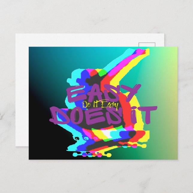 Postal Fácil De Hacer (Anverso / Reverso)