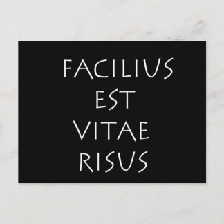 Postal Facilius est vitae risus
