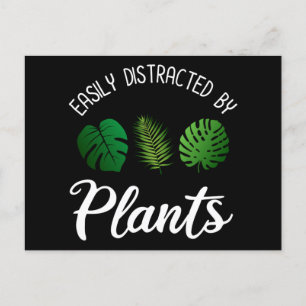 Postal Fácilmente Distrado Por Las Plantas