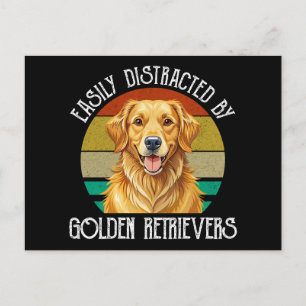 Postal Fácilmente Distraído Por Golden Retrievers