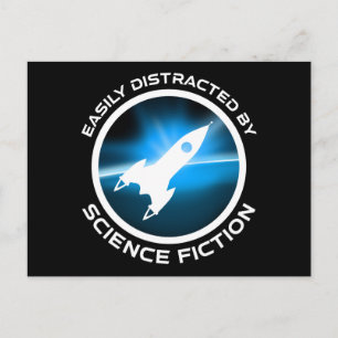 Postal Fácilmente Distraído Por La Ciencia Ficción