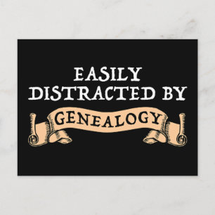 Postal Fácilmente Distraído Por La Genealogía