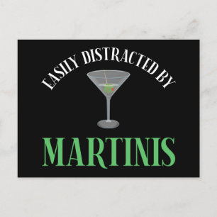 Postal Fácilmente Distraído Por Martinis