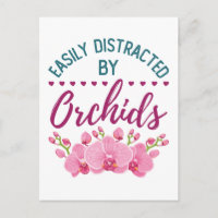 Fácilmente Distraído por Orquídeas Amante de Orquí