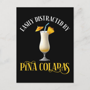 Postal Fácilmente Distraído Por Piña Coladas