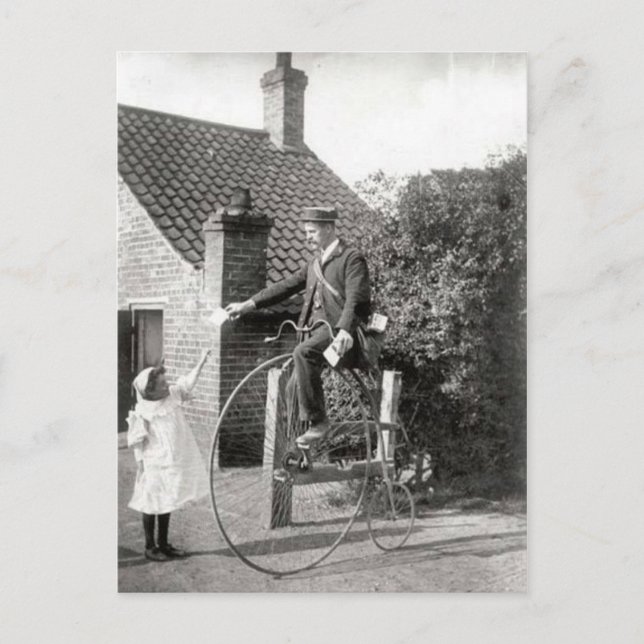 Postal Facteur à vélo (Anverso)