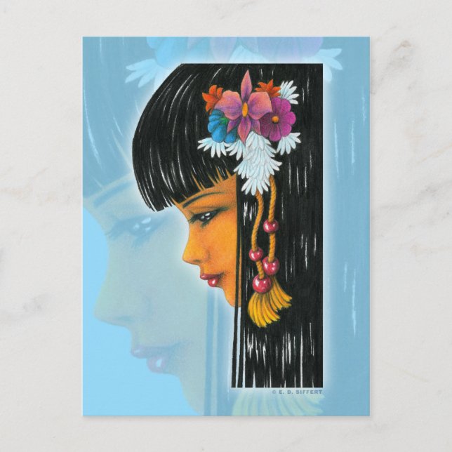 Postal Faerie Tropical (Anverso)