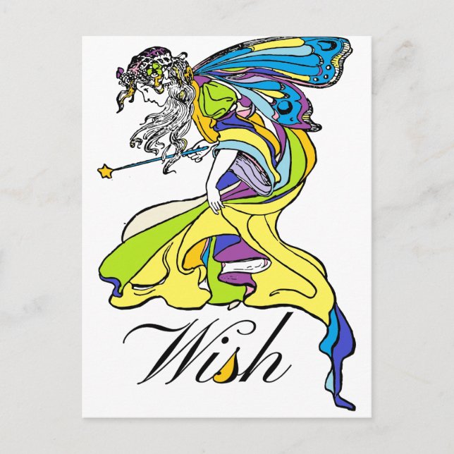 Postal Faerie Wish (Anverso)