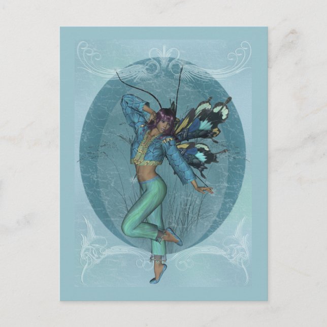 Postal Faery Dance (Anverso)