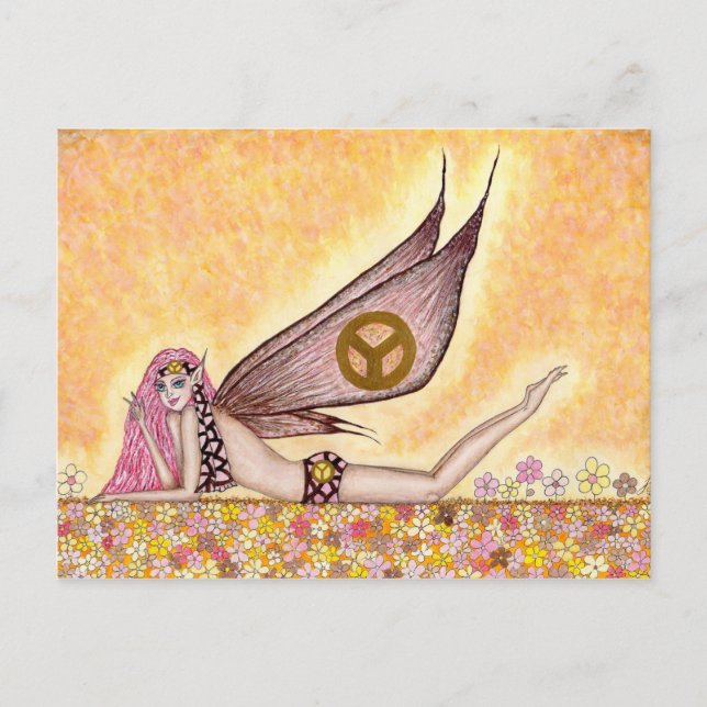Postal Faery de la Paz (Anverso)