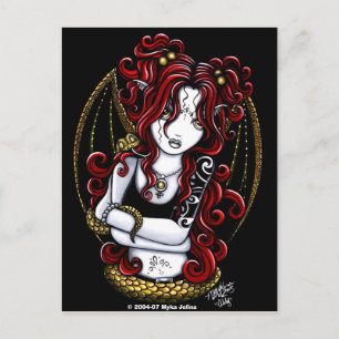 Postal Faery Red Tattooed de "Abby"