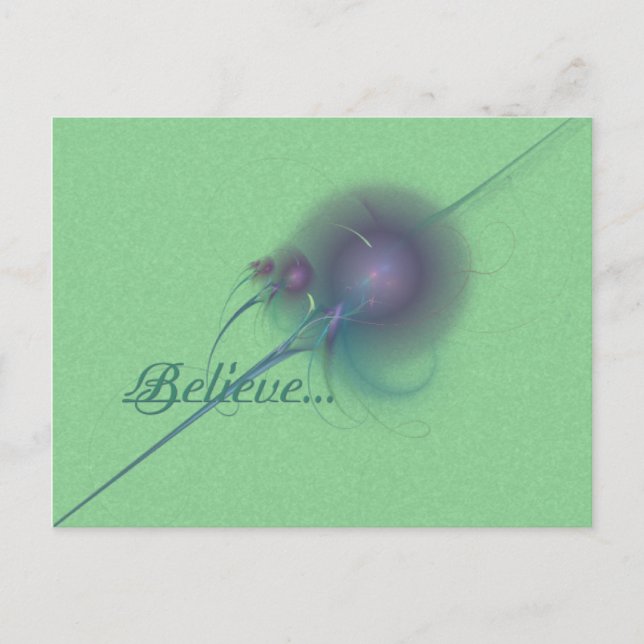 Postal Faery Wand Abstract Art (Anverso)