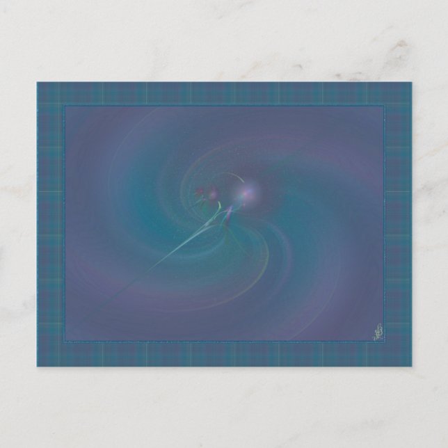 Postal Faery Wand Abstract Art (Anverso)