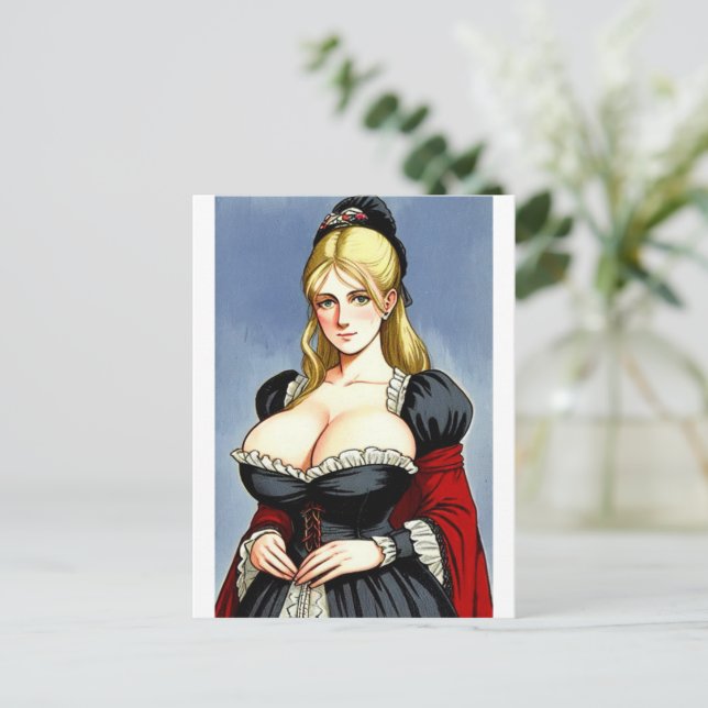 Postal Faire Maiden 10 (Anverso de pie)