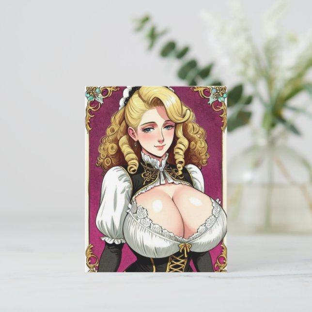 Postal Faire Maiden 4 (Anverso de pie)