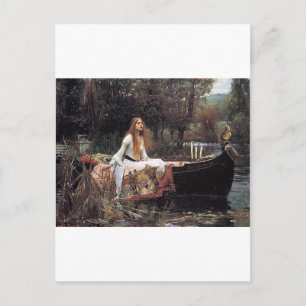 Postal Fairítalo. - "La Dama de Shalott"