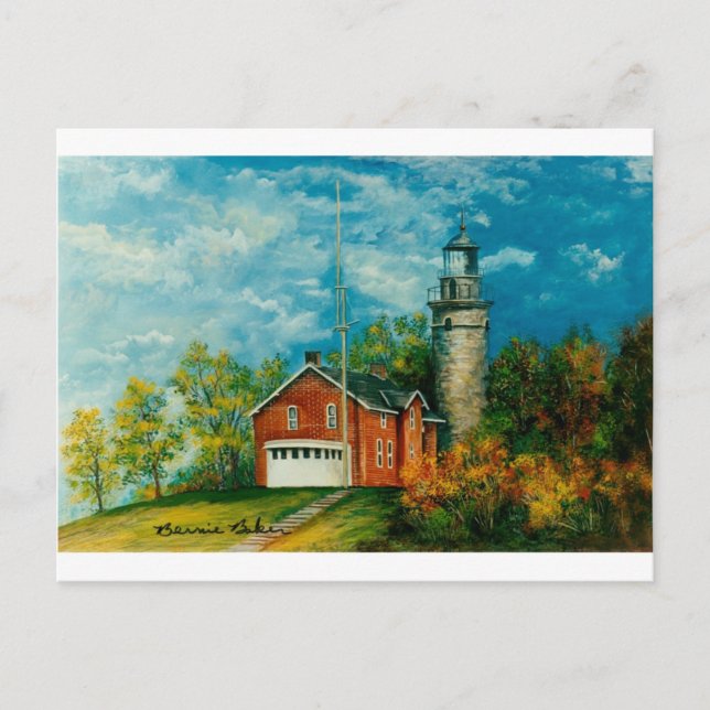 Postal Fairport Lighthouse Musium 1997 (Anverso)