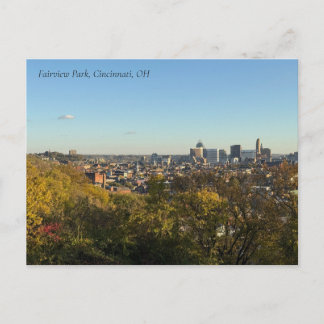 Postal Fairview Park Cincinnati Postcard