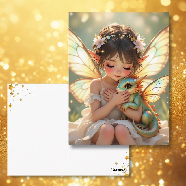 Postal Fairy and Dragon | Keeping in Touch (Subido por el creador)