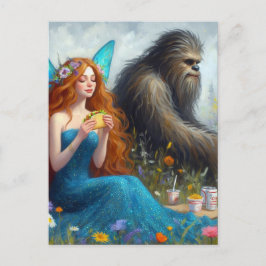 Postal Fairy and Sasquatch Picnic