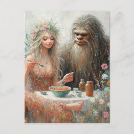 Postal Fairy and Sasquatch Spaghetti Picnic