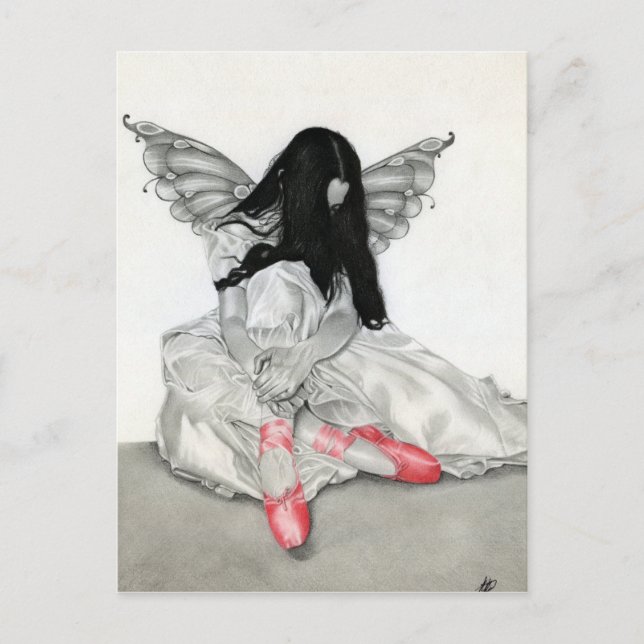 Postal Fairy Ballerina Postcard (Anverso)