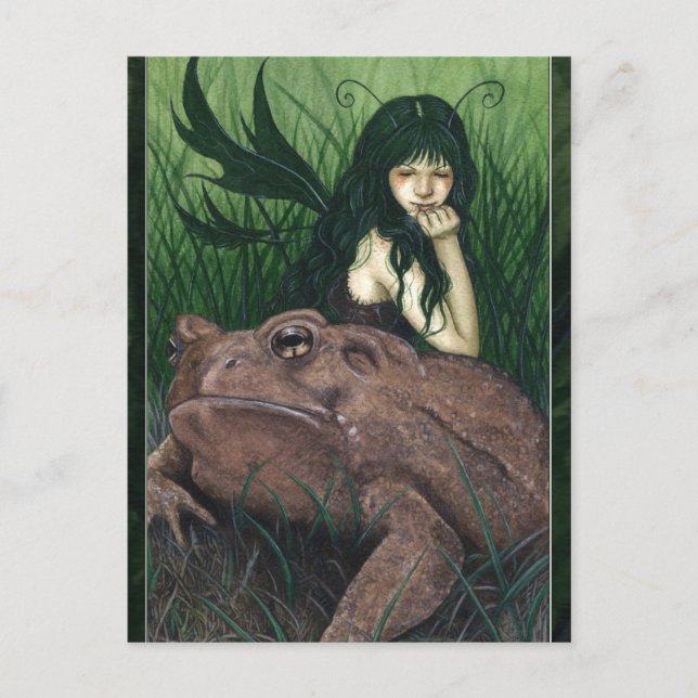 Postal Fairy Friend Postcard (Anverso)