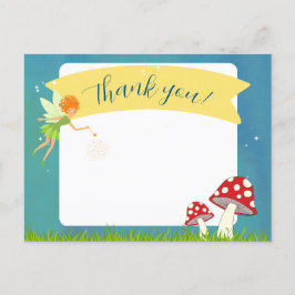 Postal Fairy Gracias Postcard