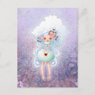 Postal Fairy Heart