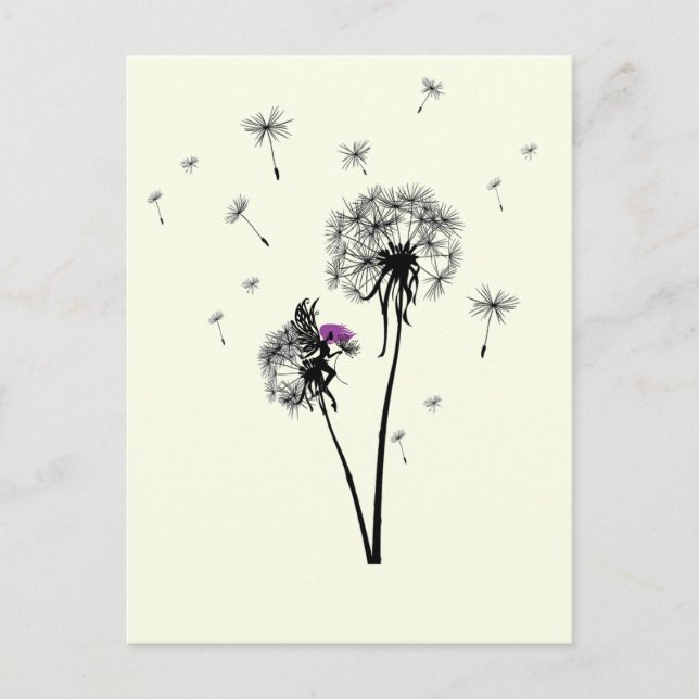 Postal Fairy  postkarte (Anverso)