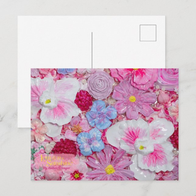 Postal "Fairy Treasures" (Anverso / Reverso)