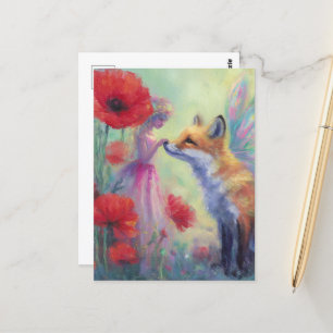 Postal Fairy y un Fox