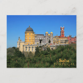 Postal Fairytale Sintra Palace foto en Portugal