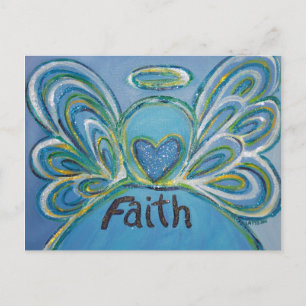Postal Faith Angel Postcard
