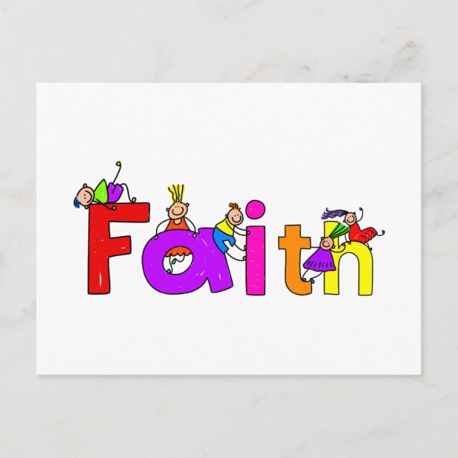 Postal Faith Kids (Anverso)
