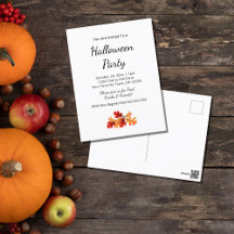 Fall Foliage Elegant Otoño Halloween Party