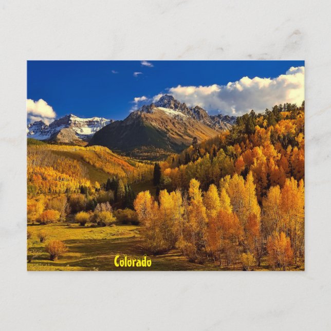 Postal Fall in Colorado (Anverso)