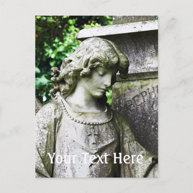 Postal Falln Garden Angel (Anverso)